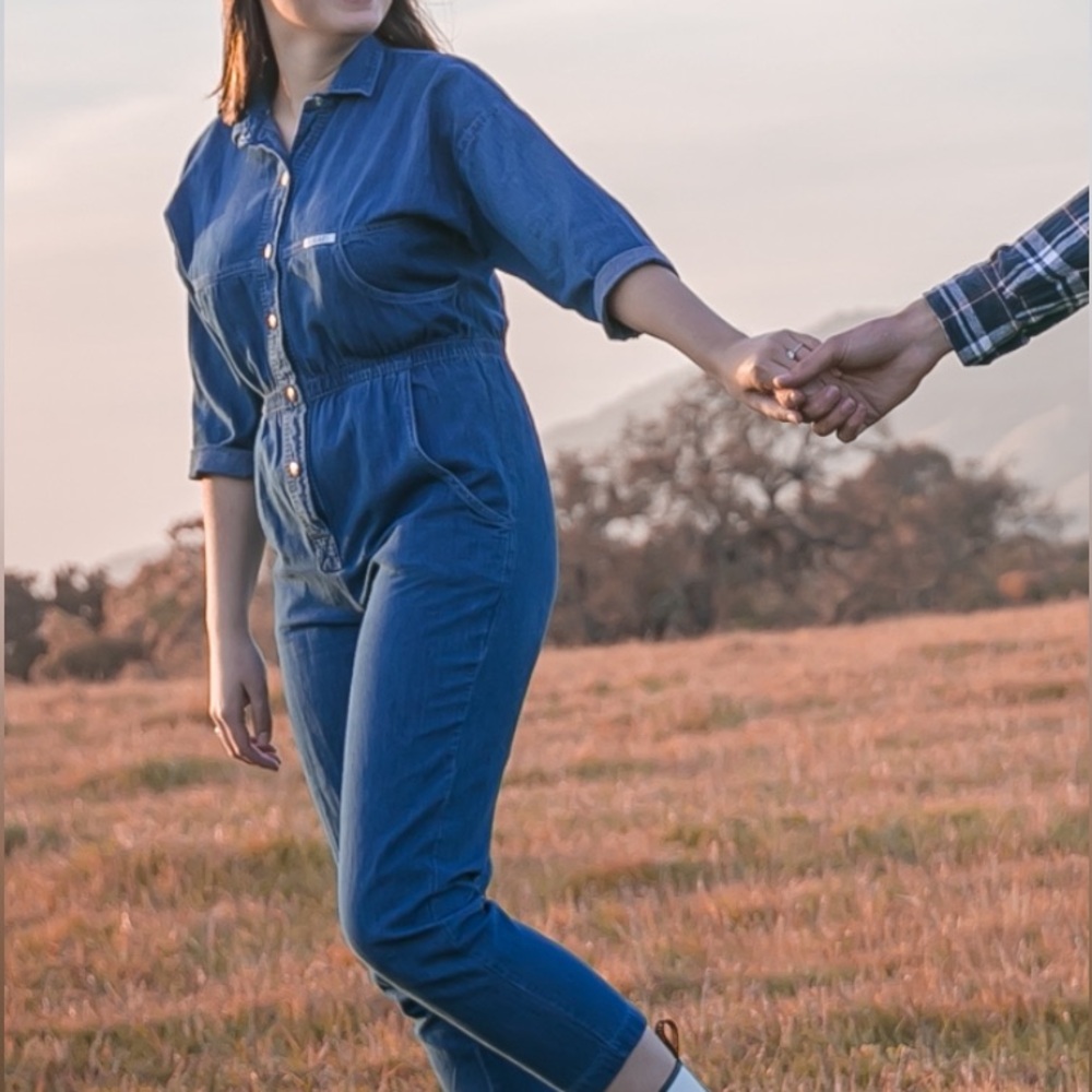 Vintage IDEAS 80s Denim Jumpsuit